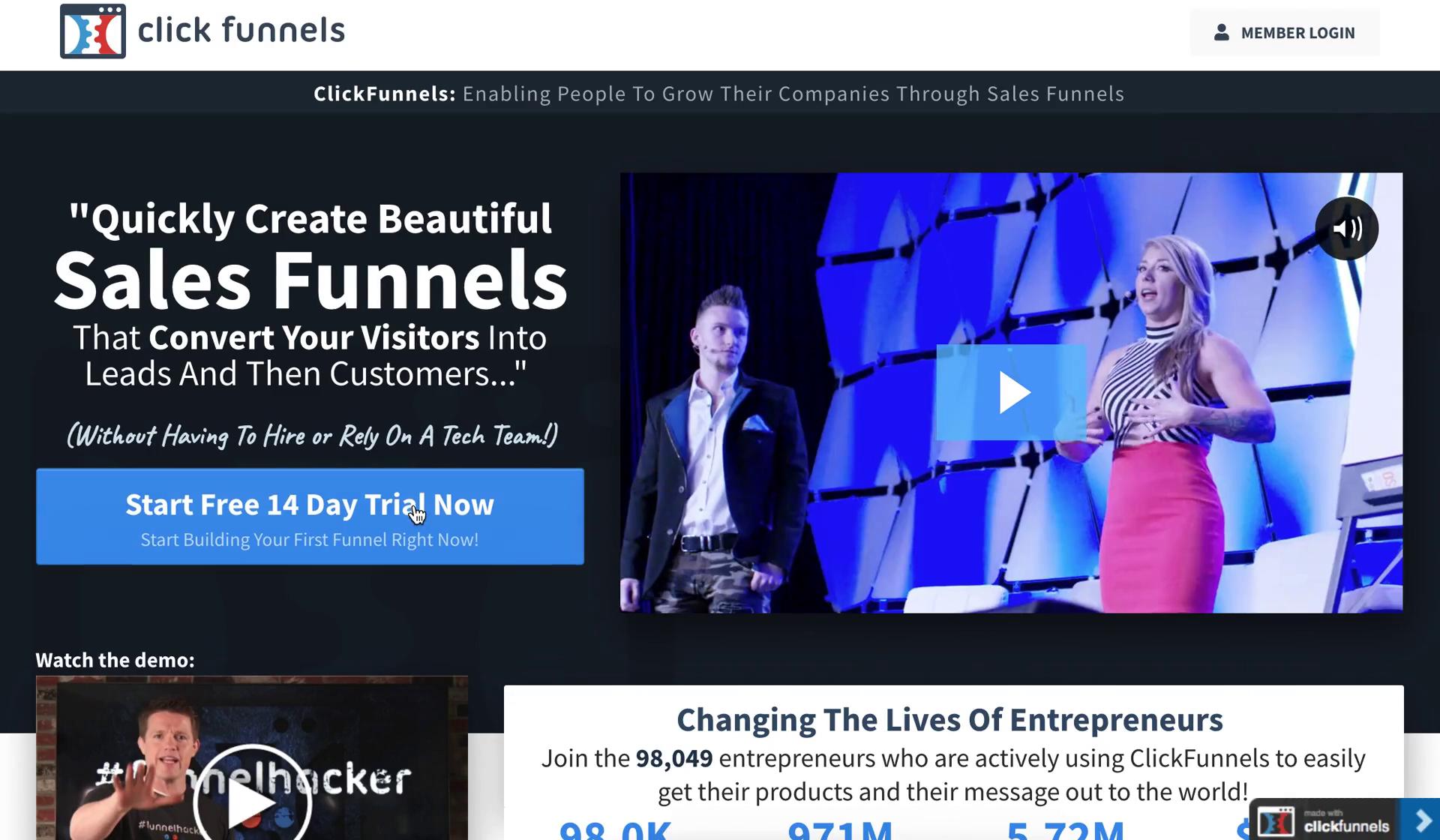 Onboarding on ClickFunnels video screenshot