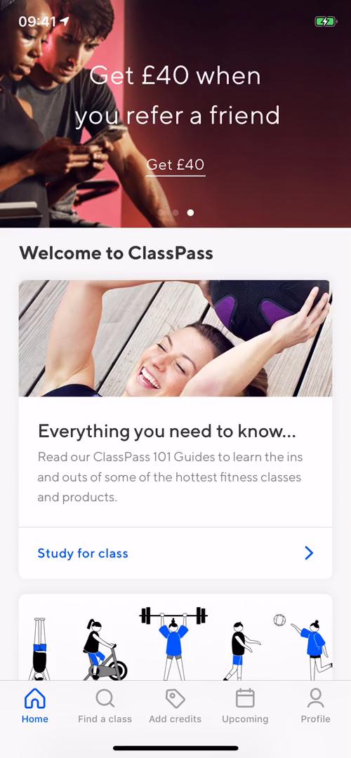 Cancelling an order on ClassPass video screenshot