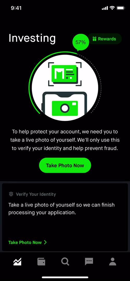 Inviting people on Robinhood video screenshot