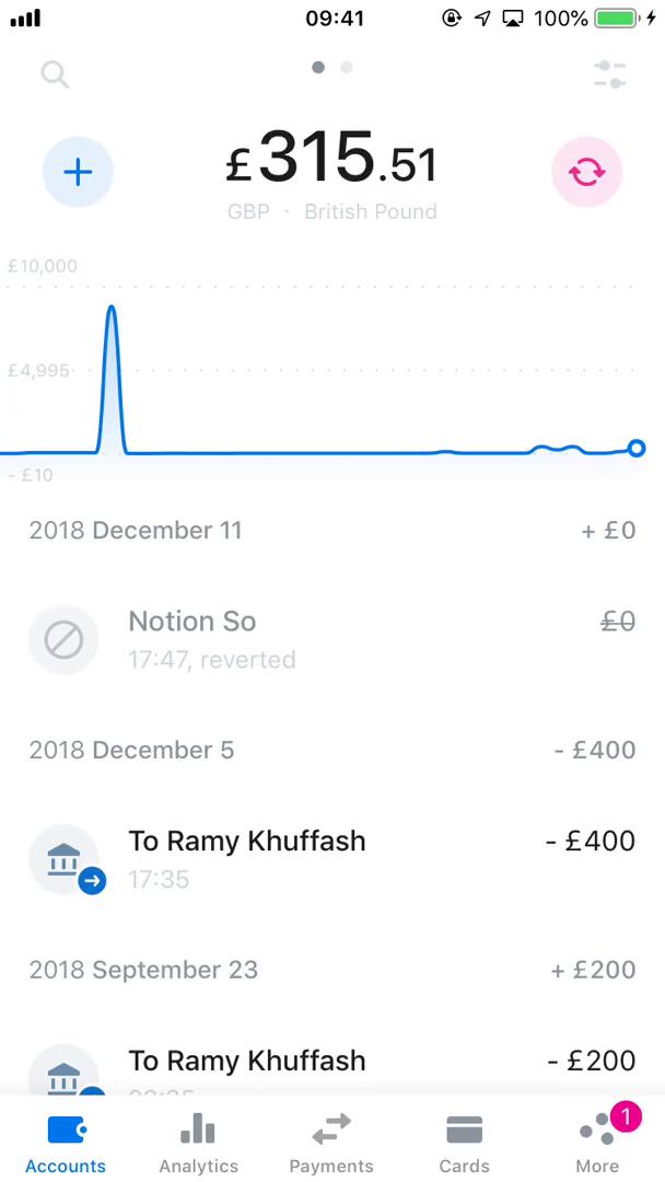 Exporting data on Revolut video screenshot