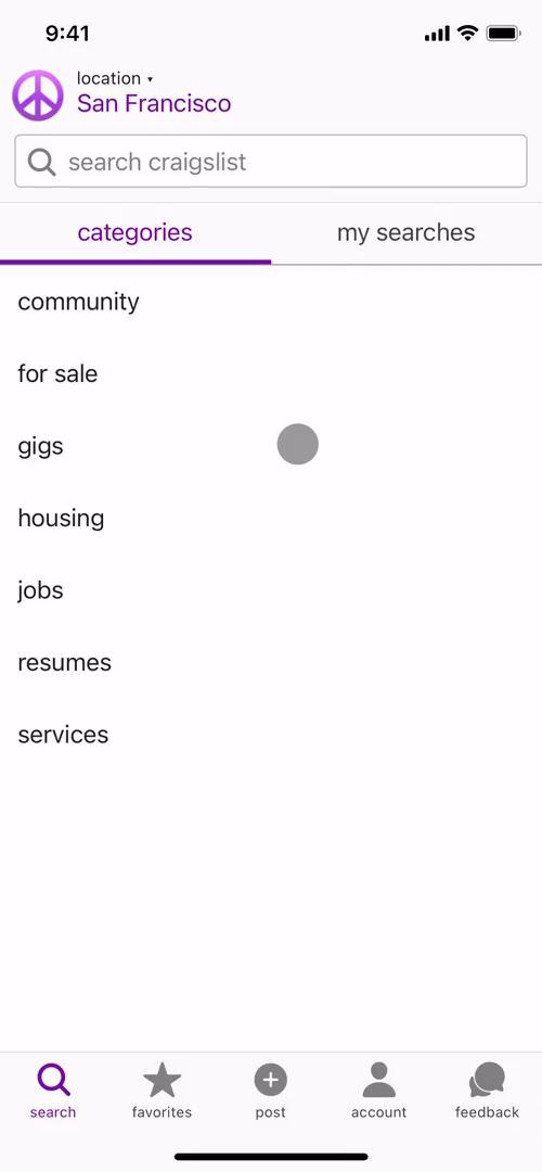 General browsing on Craigslist video screenshot