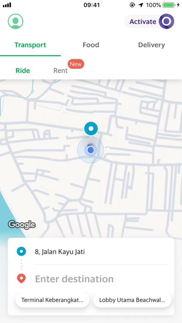 Ordering food on Grab video screenshot