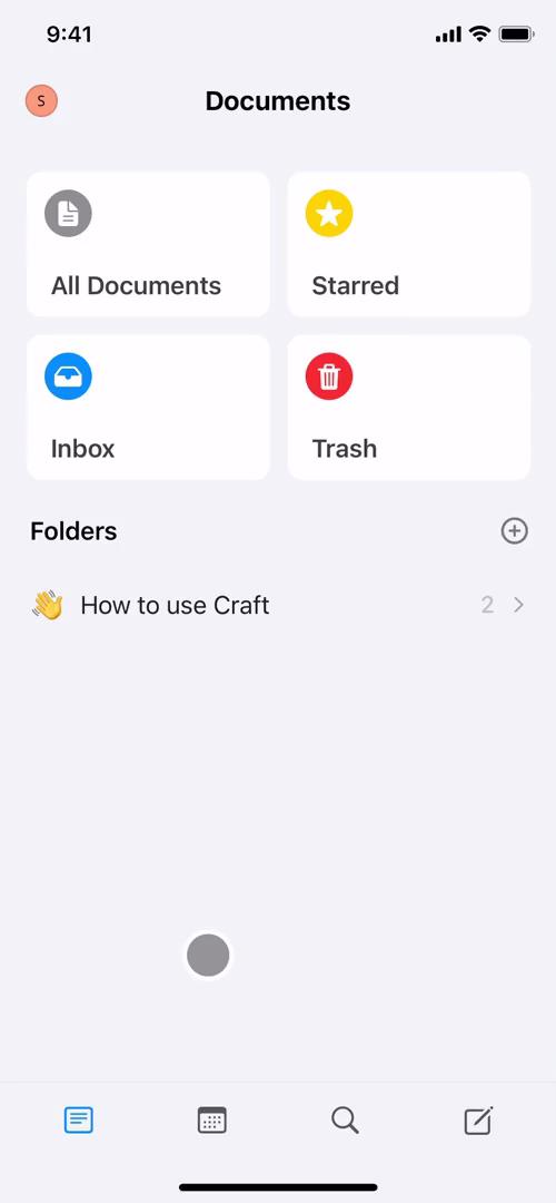 Searching on Craft video screenshot