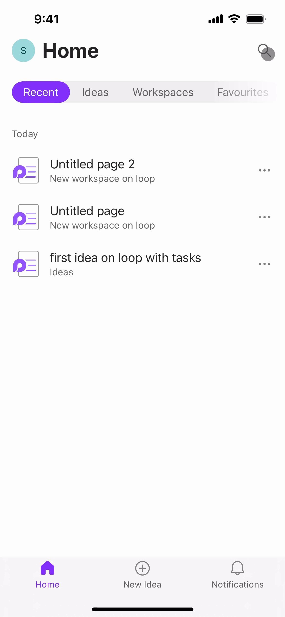 Searching on Microsoft Loop video screenshot