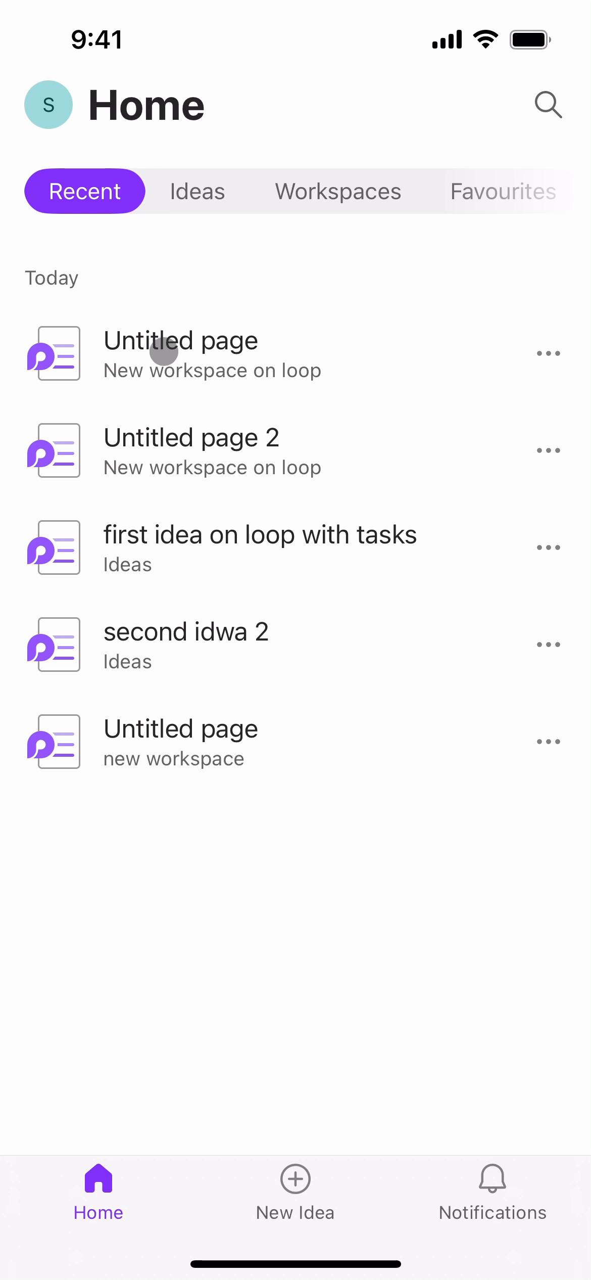 Screenshot of Commenting on Microsoft Loop