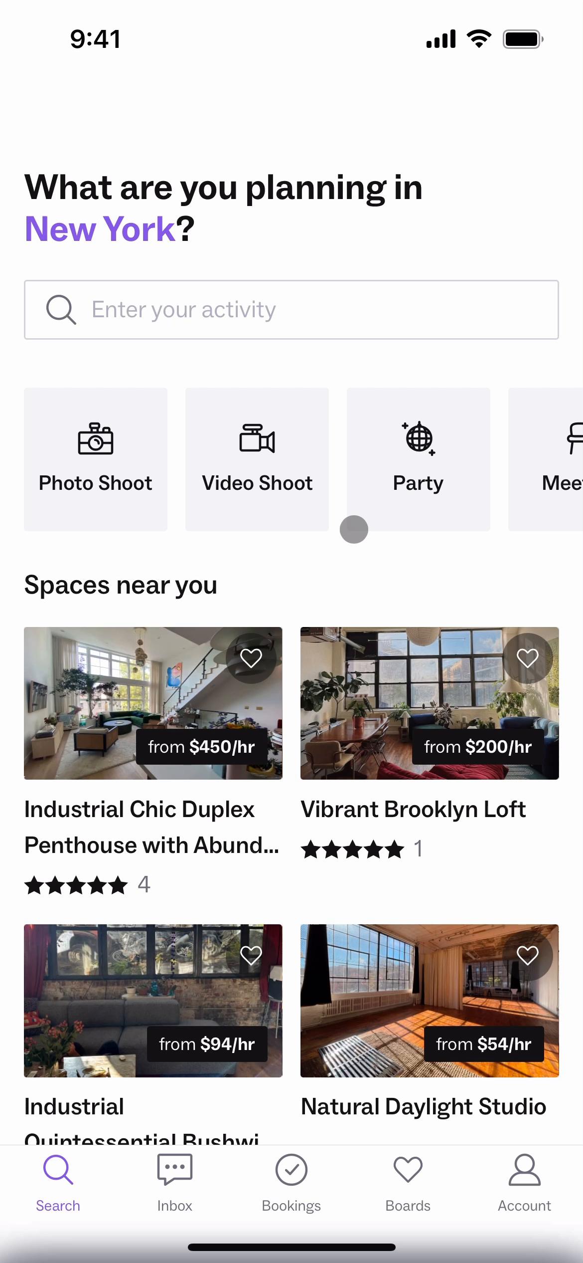 Listing a property on Peerspace video screenshot