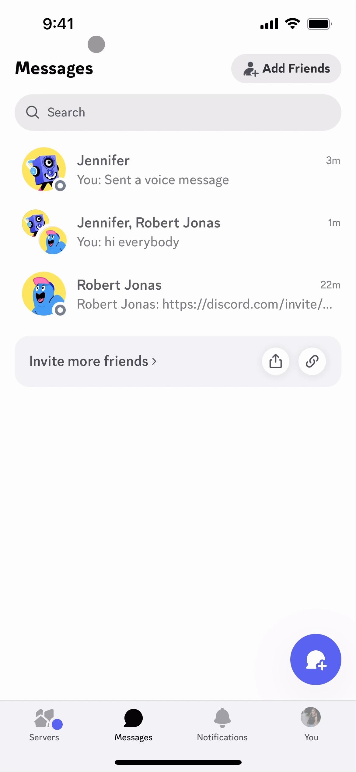 Chatting on Discord video screenshot