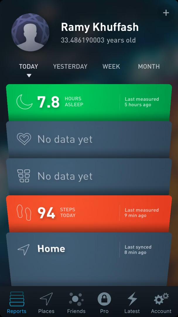 Analytics/Stats on Gyroscope video screenshot