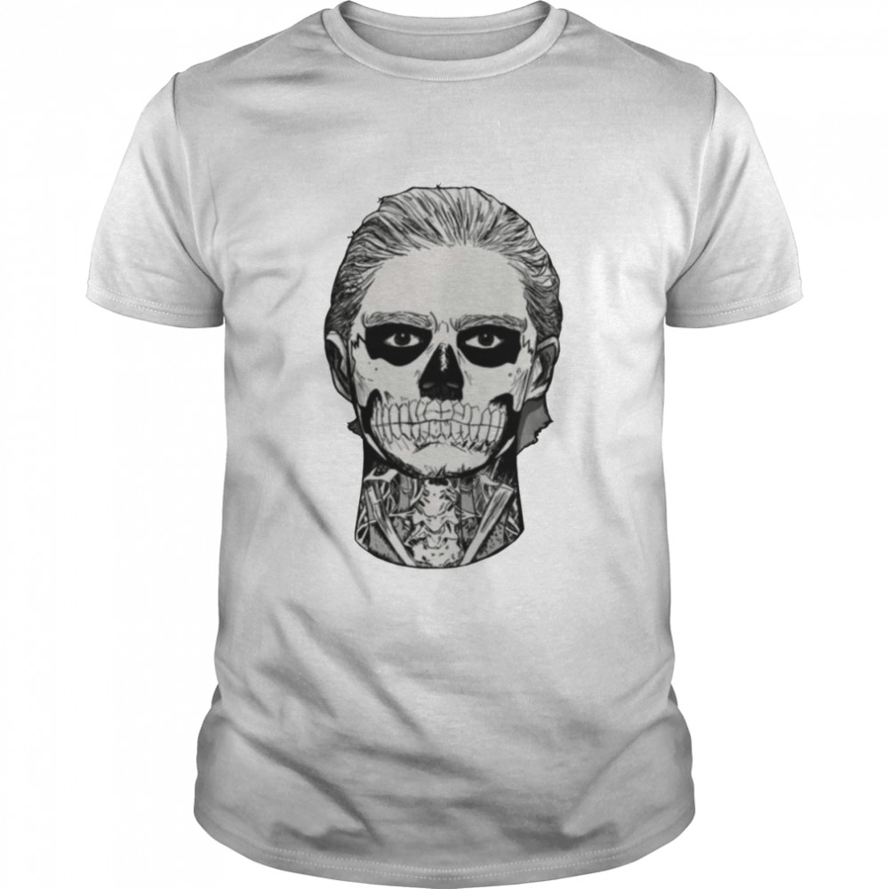 Skull Boy Cool Art Evan Peters Shirt Man Black Size Up To 5xl