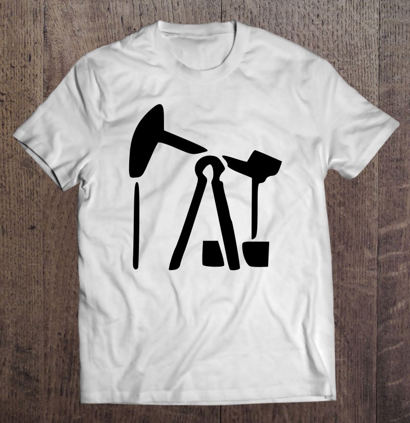 Oil Fields Gas Prices Icon Symbol Us Economy Tee Shirt Gift Man Black Size Up To 5xl