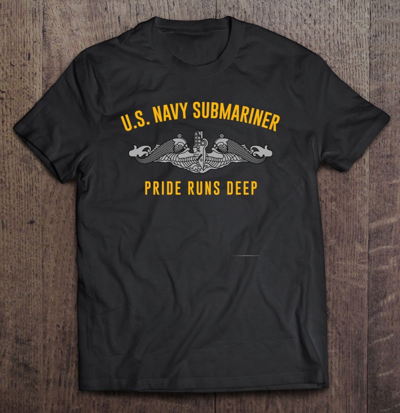 Us Navy Sub Veteran Submariner Pride Runs Deep-trungten-aaaaa Shirt Gift Man Black Size Up To 5xl