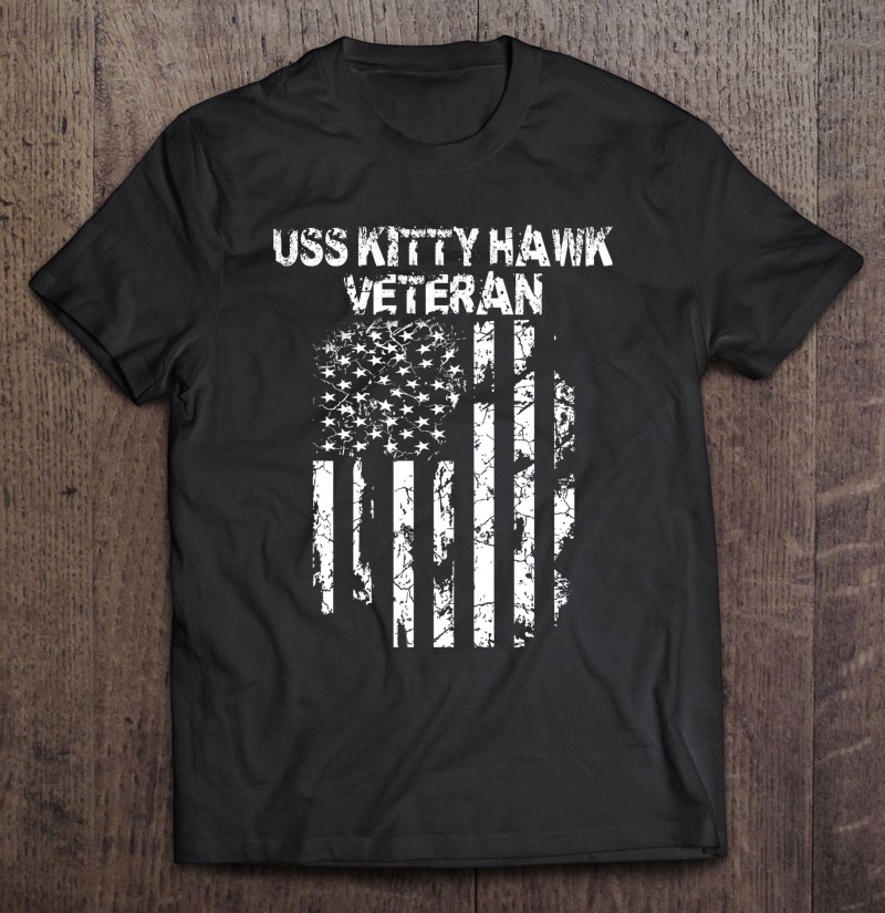 Uss Kitty Hawk-trungten-aaaaa Shirt Gift Man Black Size Up To 5xl