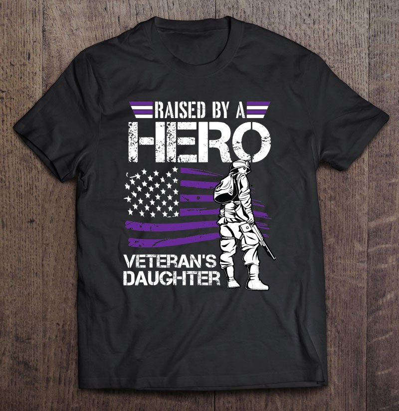Veteran Daughter Month Of The Military Child Army Kids Shirt Gift Man Black Size Up To 5xl