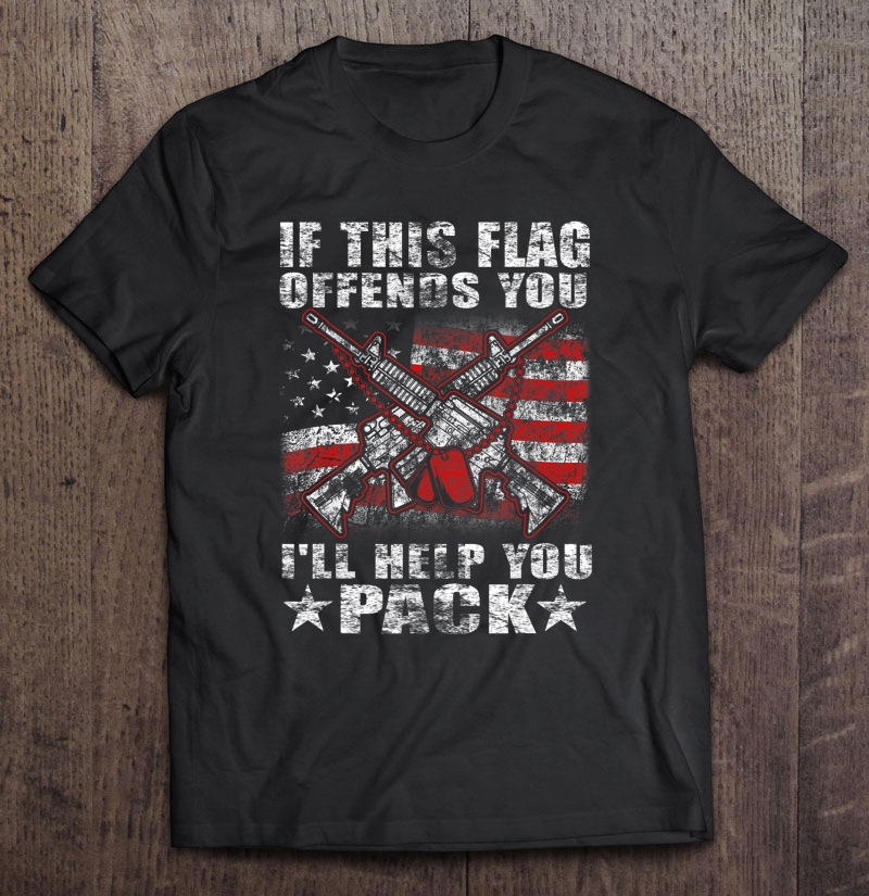 Veteran Quotes Ill Help You Pack Shirt Gift Man Black Size Up To 5xl