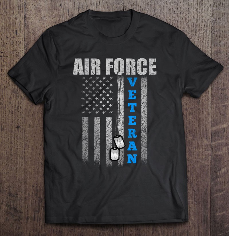 Veteran Us Air Force American Flag Veterans-trungten-aaaaa Shirt Gift Man Black Size Up To 5xl