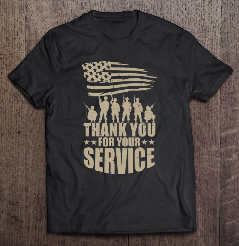 Veterans 4th Of July Thank You American Flag-trungten-aaaaa Shirt Gift Man Black Size Up To 5xl