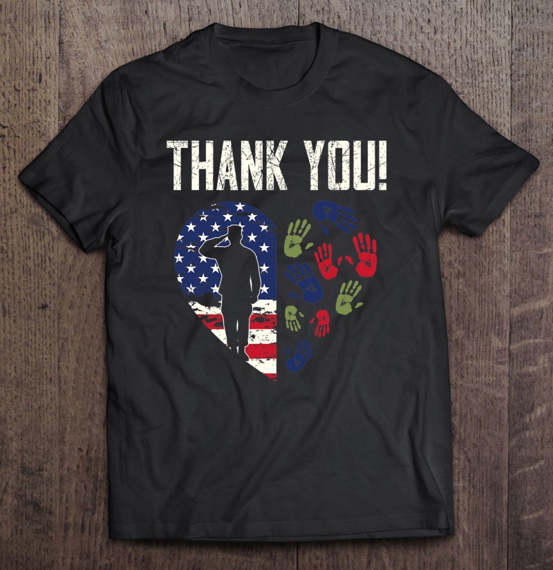 Veterans Day Us Flag Patriotic Proud Military Shirt Gift Man Black Size Up To 5xl