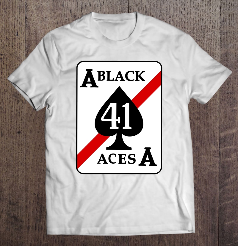 Vfa-41 Vf-41 Black Aces Patch Shirt Gift Man Black Size Up To 5xl