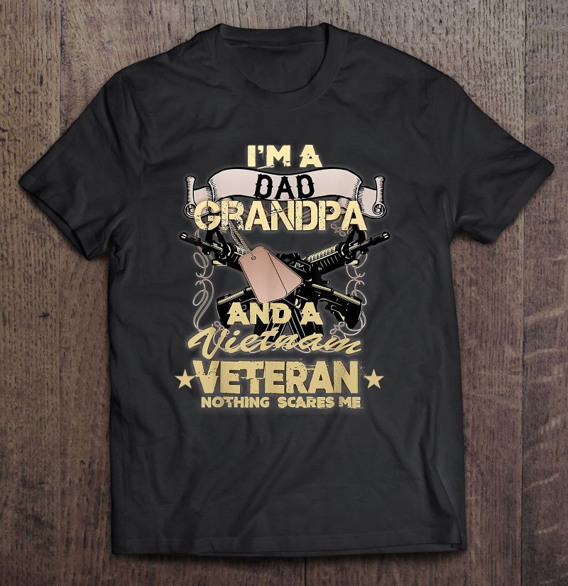 Vietnam Wars Veteran Us- Army Retired Soldier Shirt Gift Man Black Size Up To 5xl