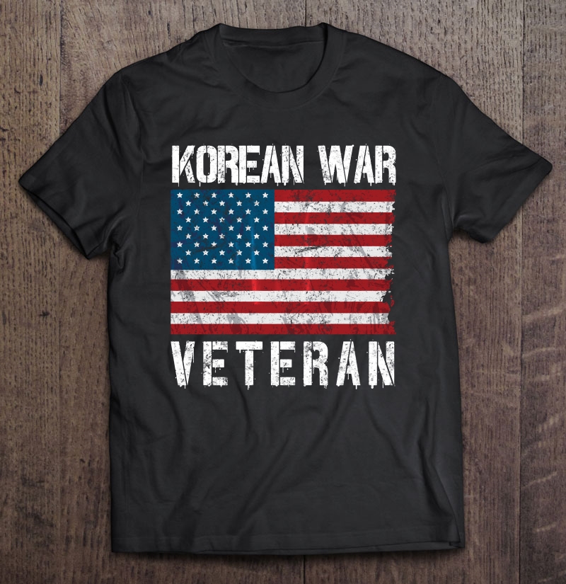 Vintage Korean War Veteran-trungten-aaaaa Shirt Gift Man Black Size Up To 5xl