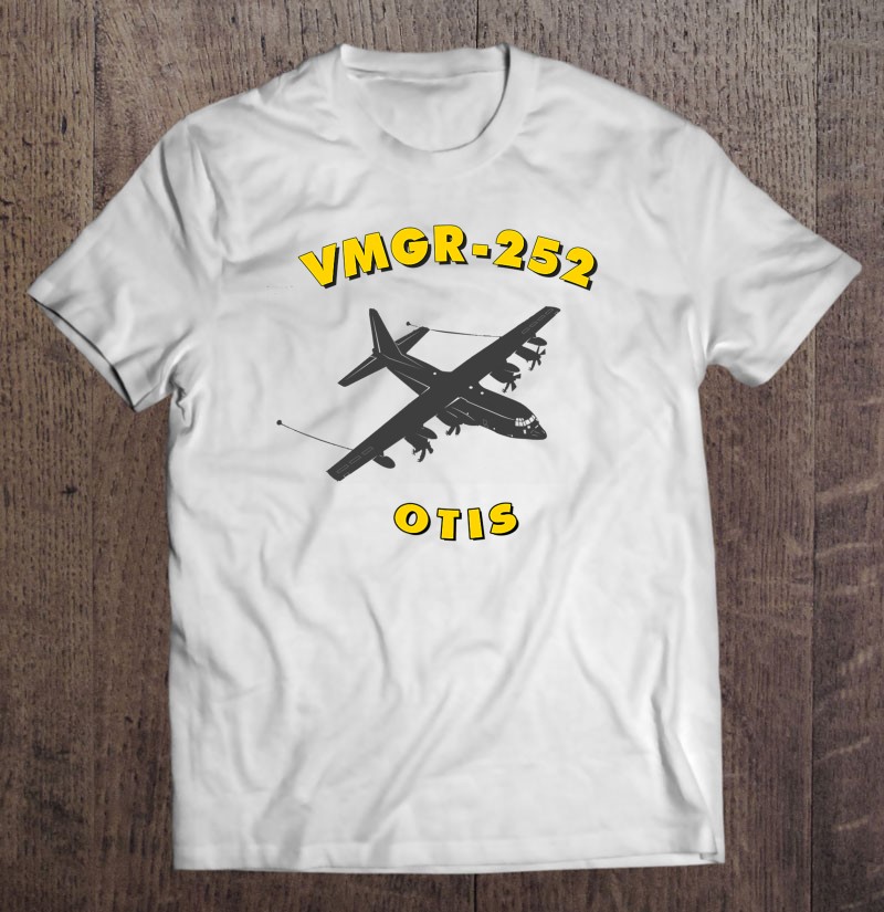 Vmgr-252 Otis Kc-130 Aerial Refueler Transport Squadron Shirt Gift Man Black Size Up To 5xl