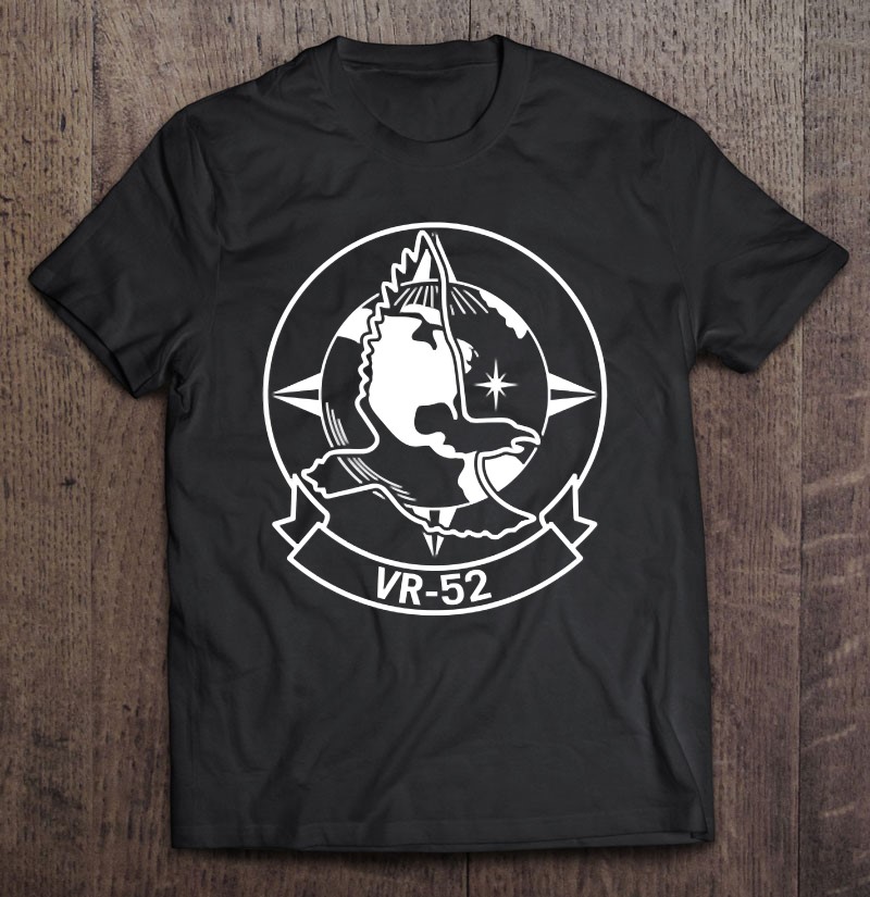 Vr-52 Taskmasters On Front 50th Anniversary Design On Back Shirt Gift Man Black Size Up To 5xl