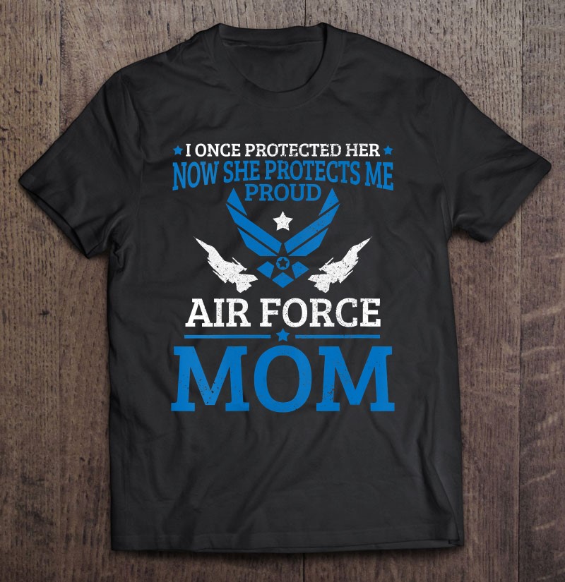 Womens Air Force Mom Pride Us Usaf Daughter Proud Mother Gift Shirt Gift Man Black Size Up To 5xl