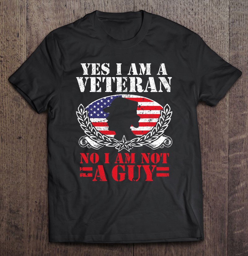 Yes Im A Female Veteran Women Veterans Day Gift Shirt Gift Man Black Size Up To 5xl
