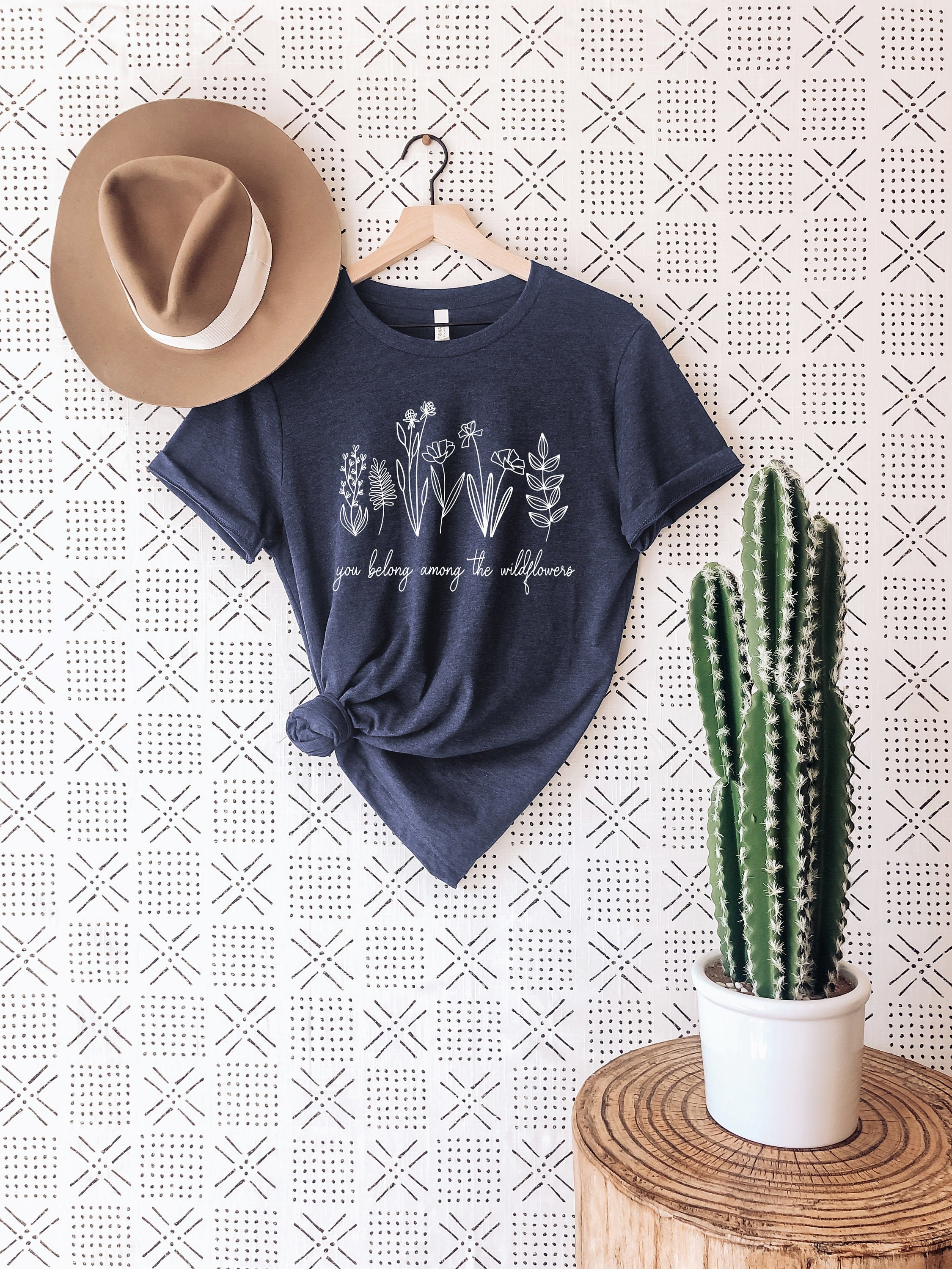 You Belong Among The Wildflowers Shirt Mom Tee Gift For Wife Flowers Shirt Mothers Day Shirt Cute Mom Tee Feminist Tee Mom And Child Full Size Up To 5xl