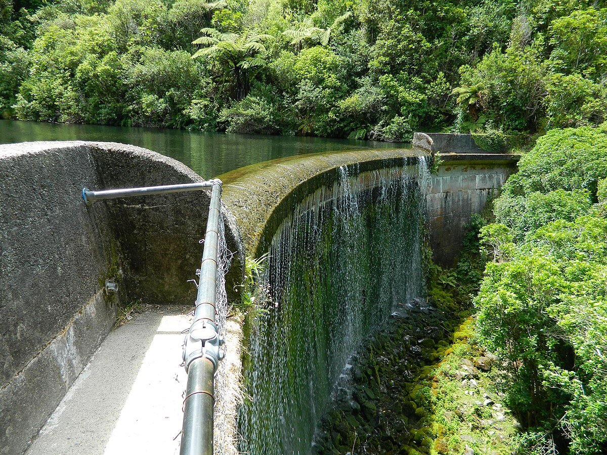 Birchville Dam Waterfall