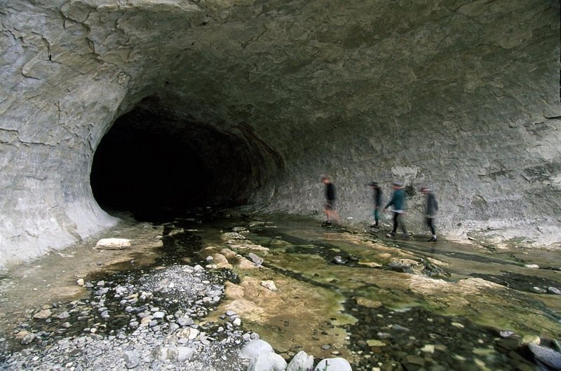 Cave Stream Waterfall