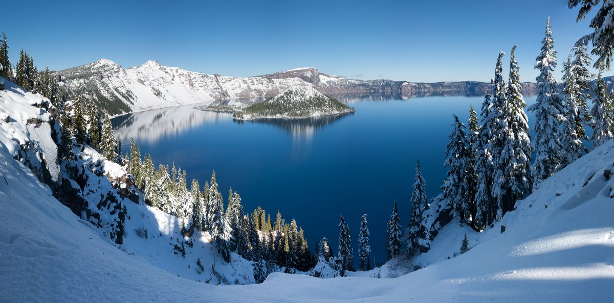 Blue Lake Crater