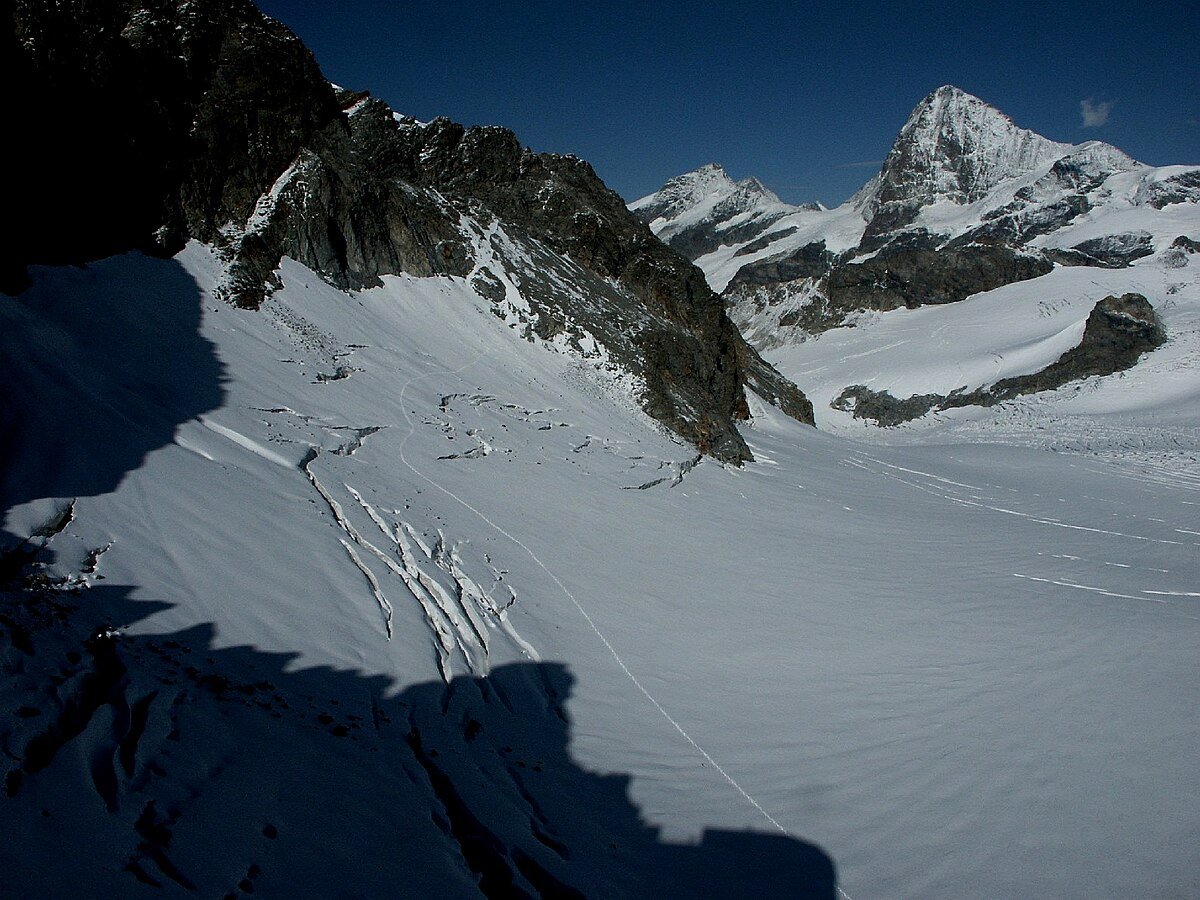 Mont Miné Glacier