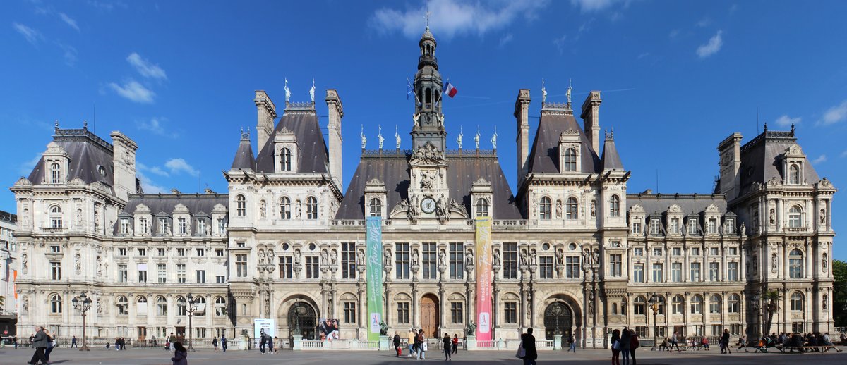 Belfry of the town hall of the 1st arrondissement of Paris