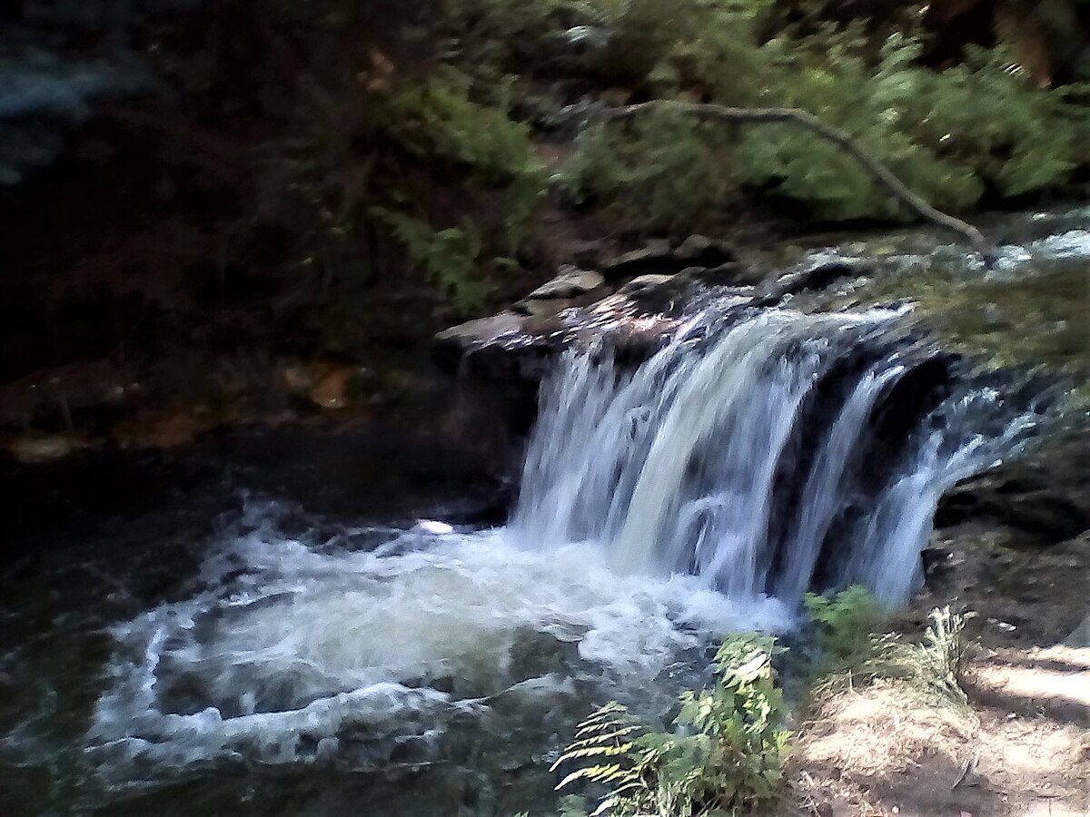 Kerosene Creek Waterfall