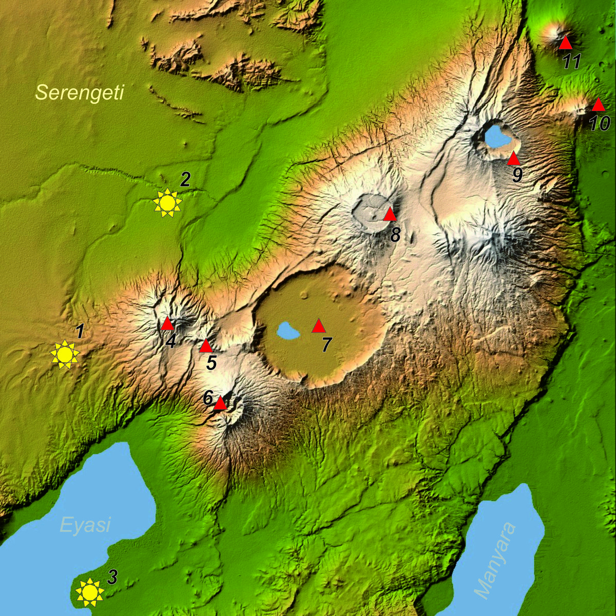 Sadiman volcano