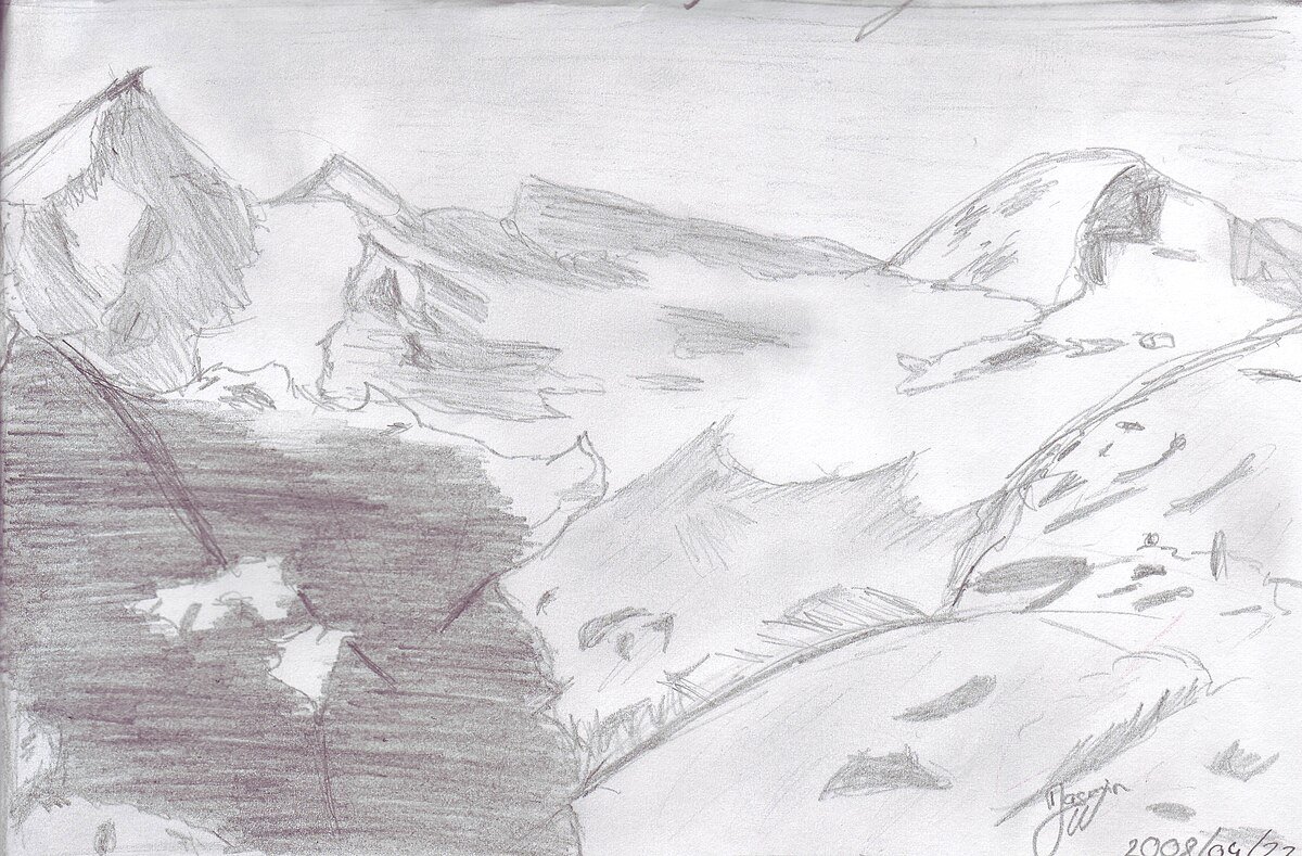Mont Durand Glacier