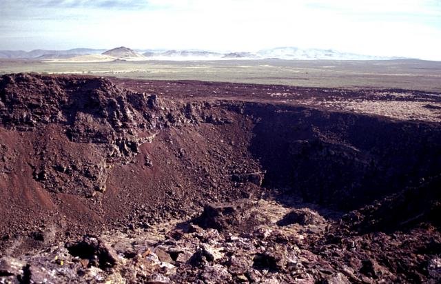 Black Butte Crater Lava Field