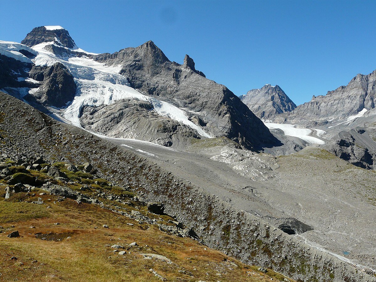 Breithorn glacier