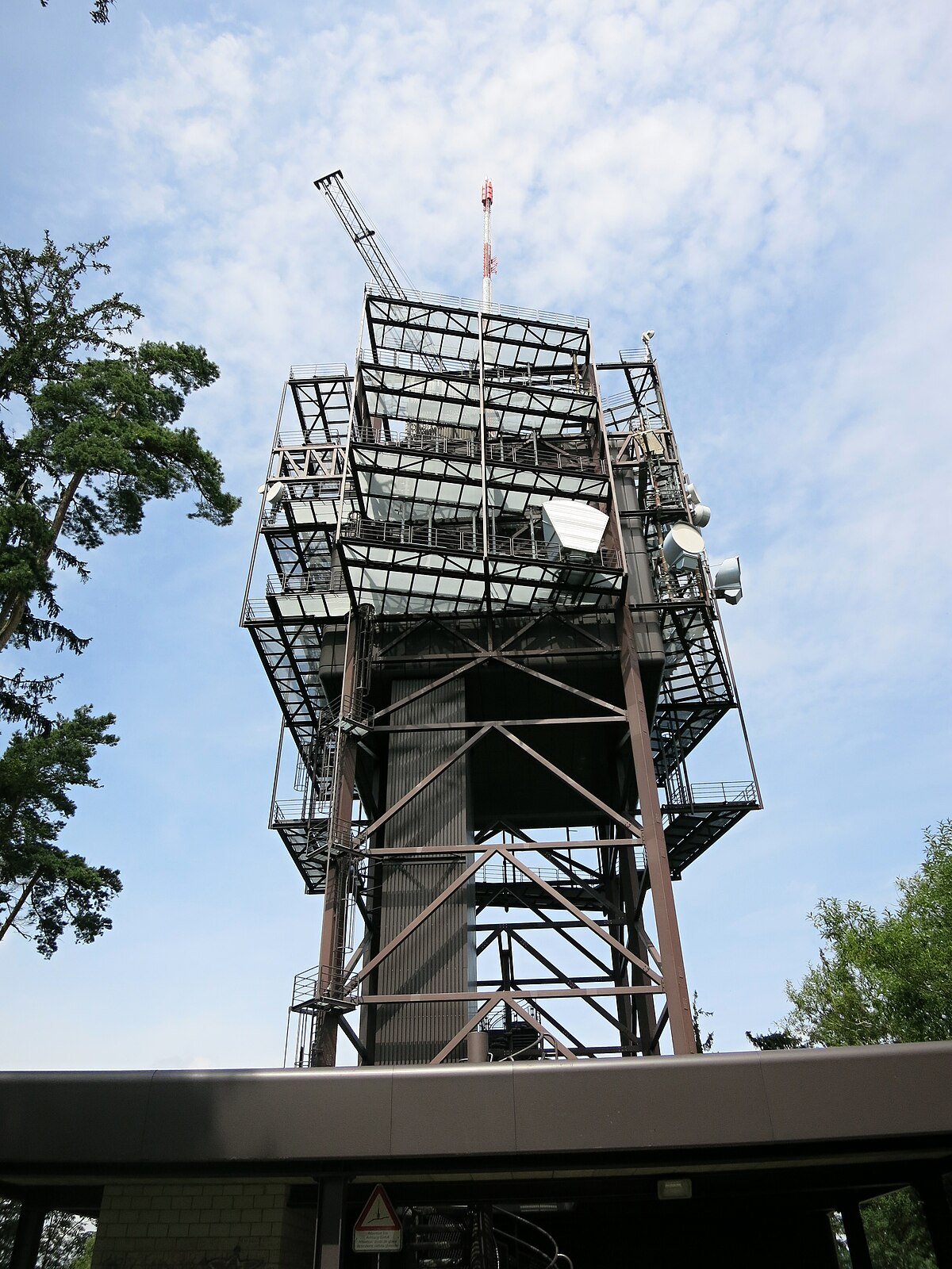 Directional beam antenna tower Ulmizberg