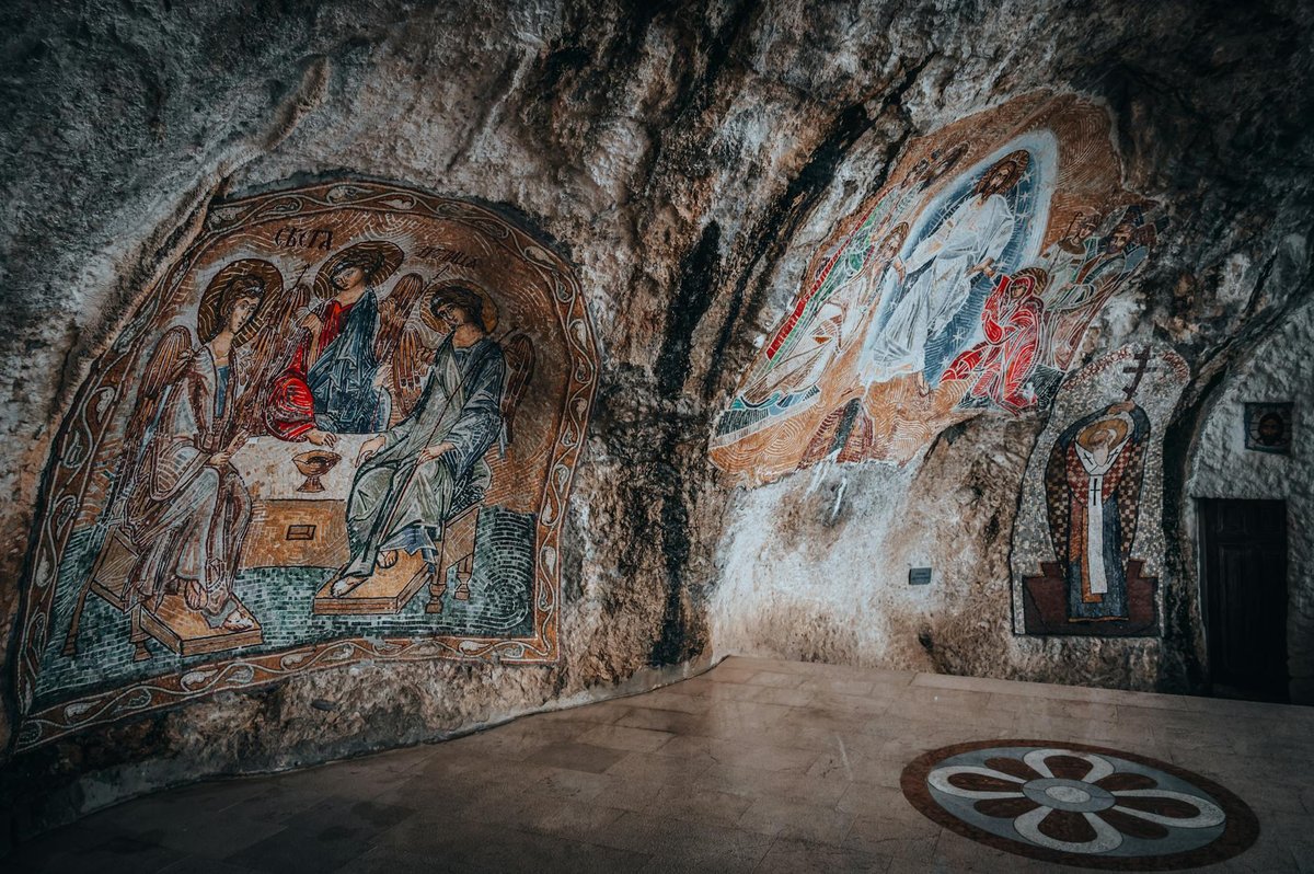 Cave with sacred spring of Asclepius