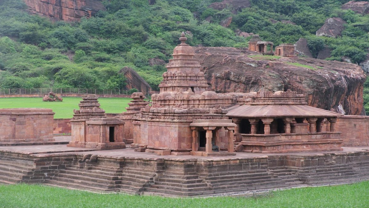 Two Rock-Cut Siva Shrines Malakkoil