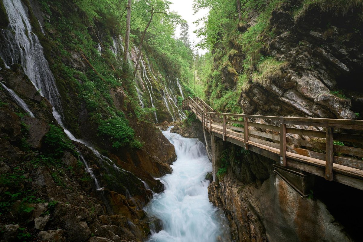 Grießenbach-Wasserfall bei Rottau