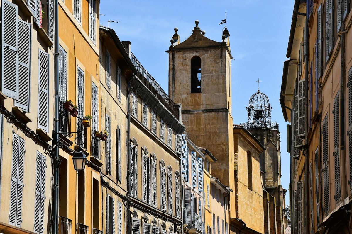 Aix-en-Provence clock tower
