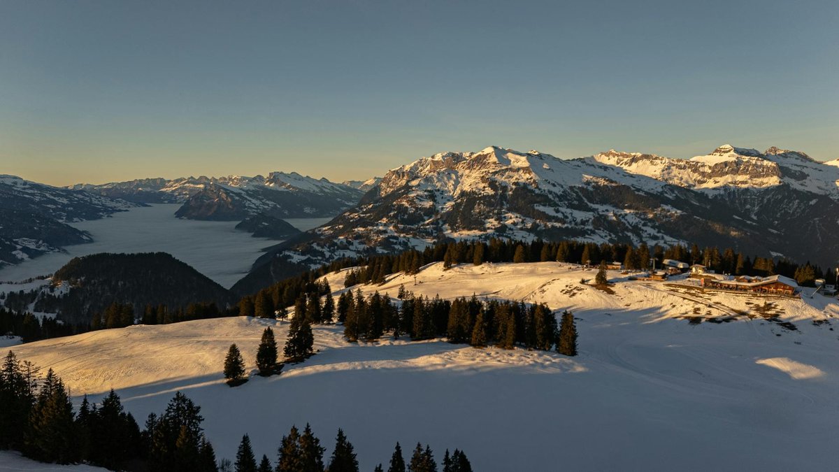 Blau Schnee