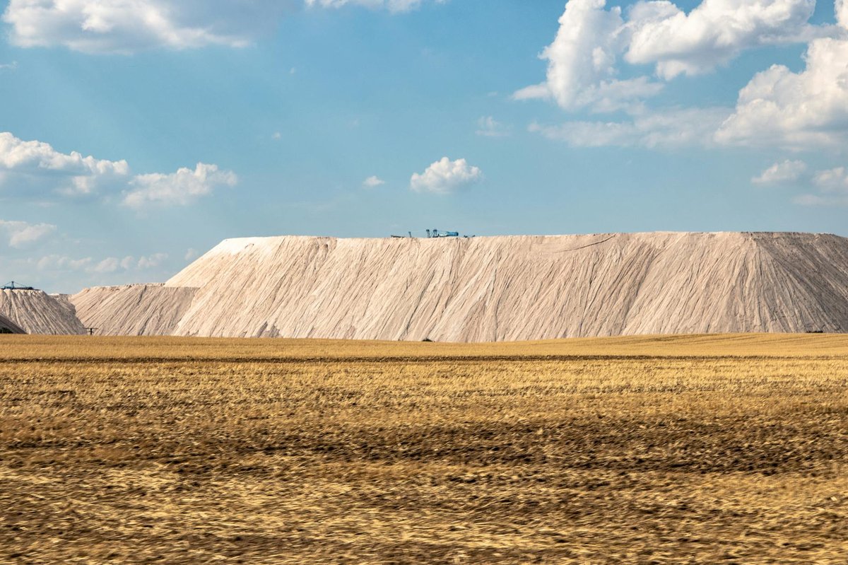 Salt mine in Ston