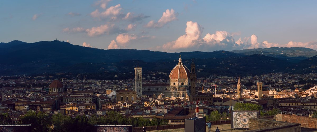 Belvedere con scalinata