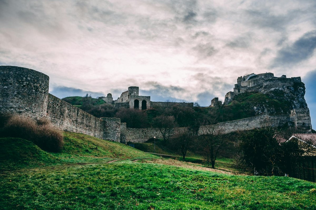 Brignon, medieval castle ruins