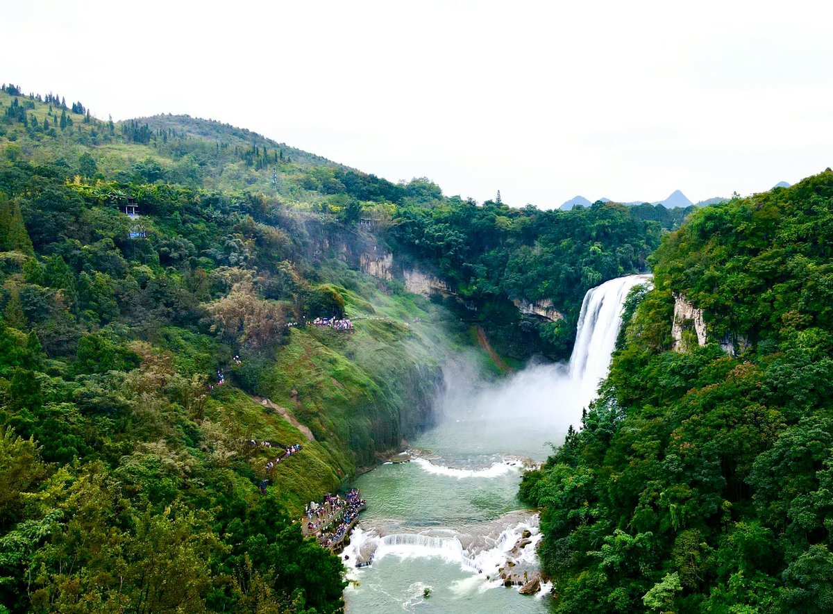 Dadieshui Waterfall