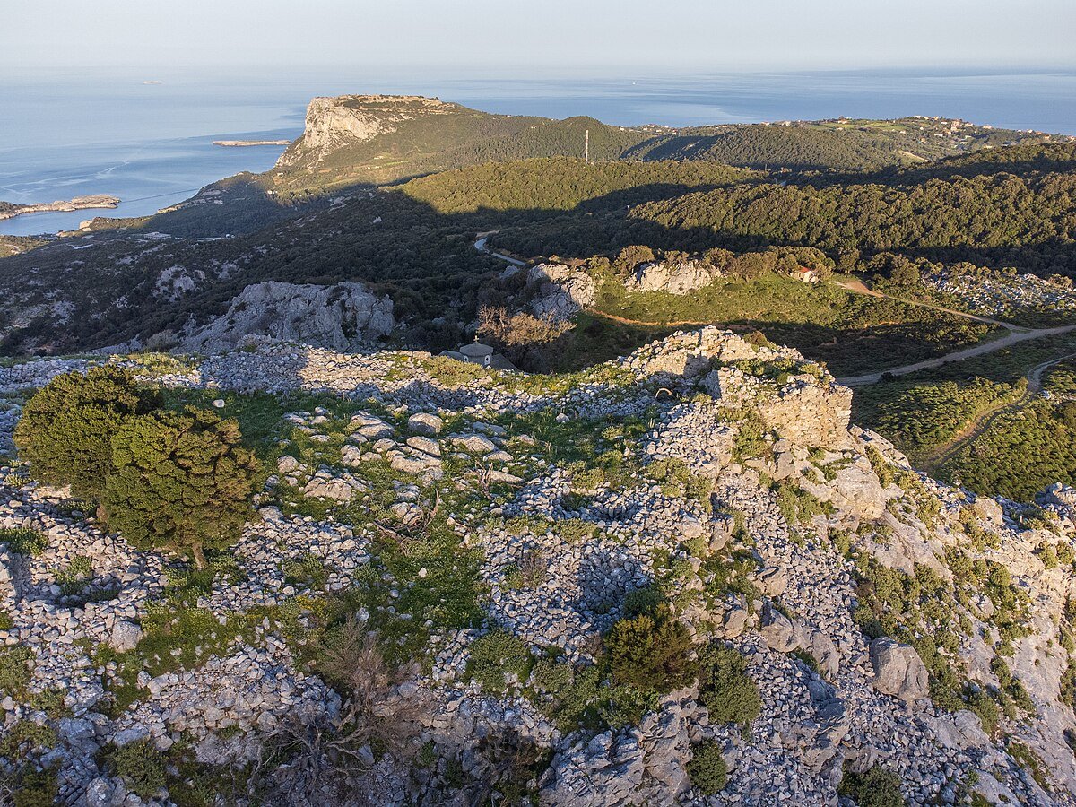 Castle of Agios Georgios in Kymi